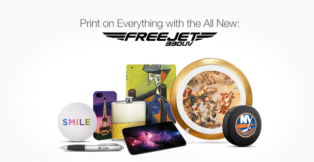 Print on Everything with the All New Freejet 330UV